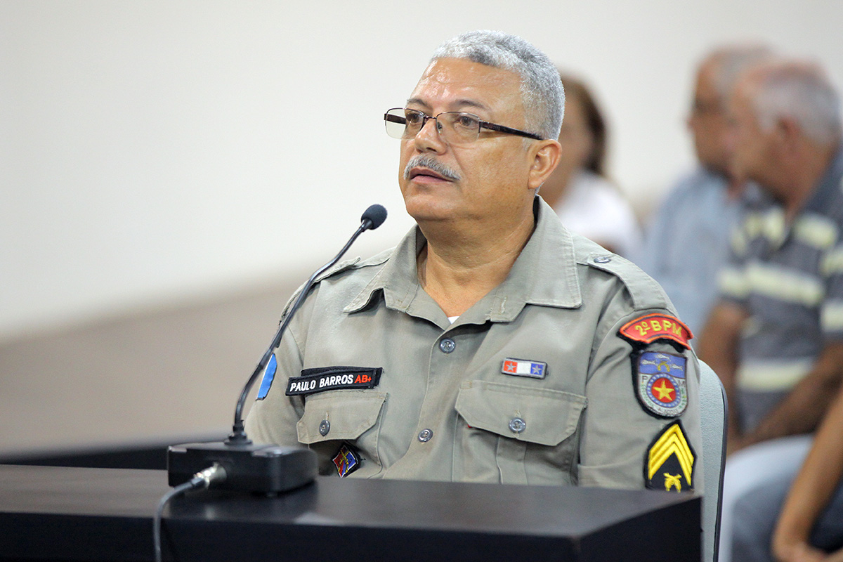 José Paulo Barros de Araújo foi o primeiro réu a ser ouvido