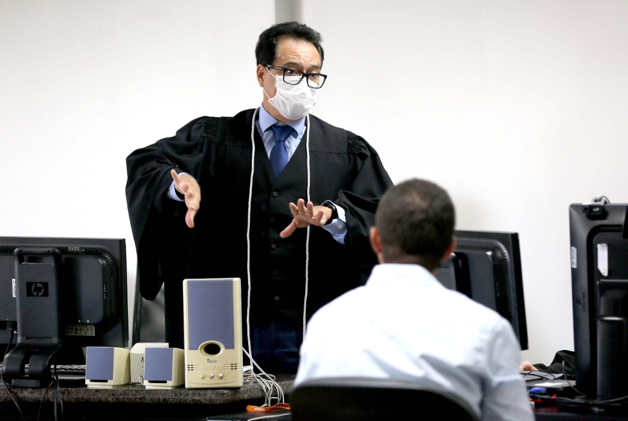 Juiz Geraldo Amorim conduziu o julgamento
