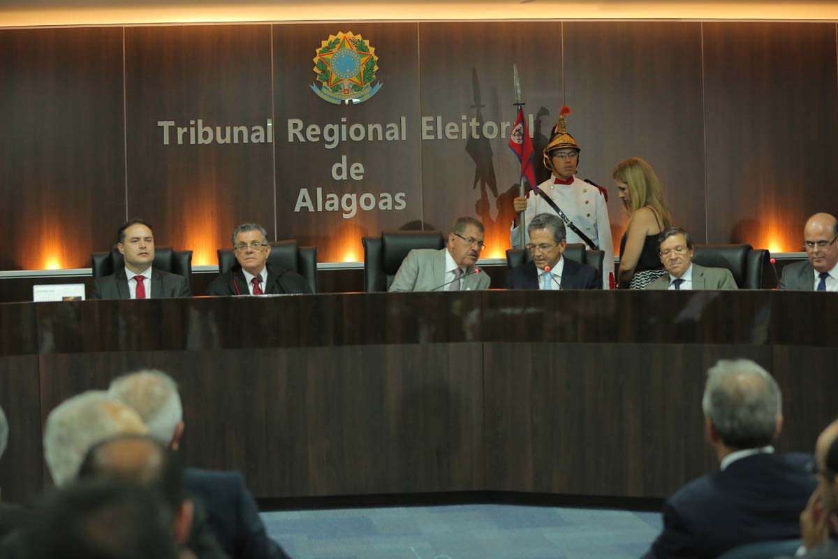 Presidente do TJ/AL, João Luiz Azevedo Lessa, participou da solenidade. Foto: Itawi Albuquerque