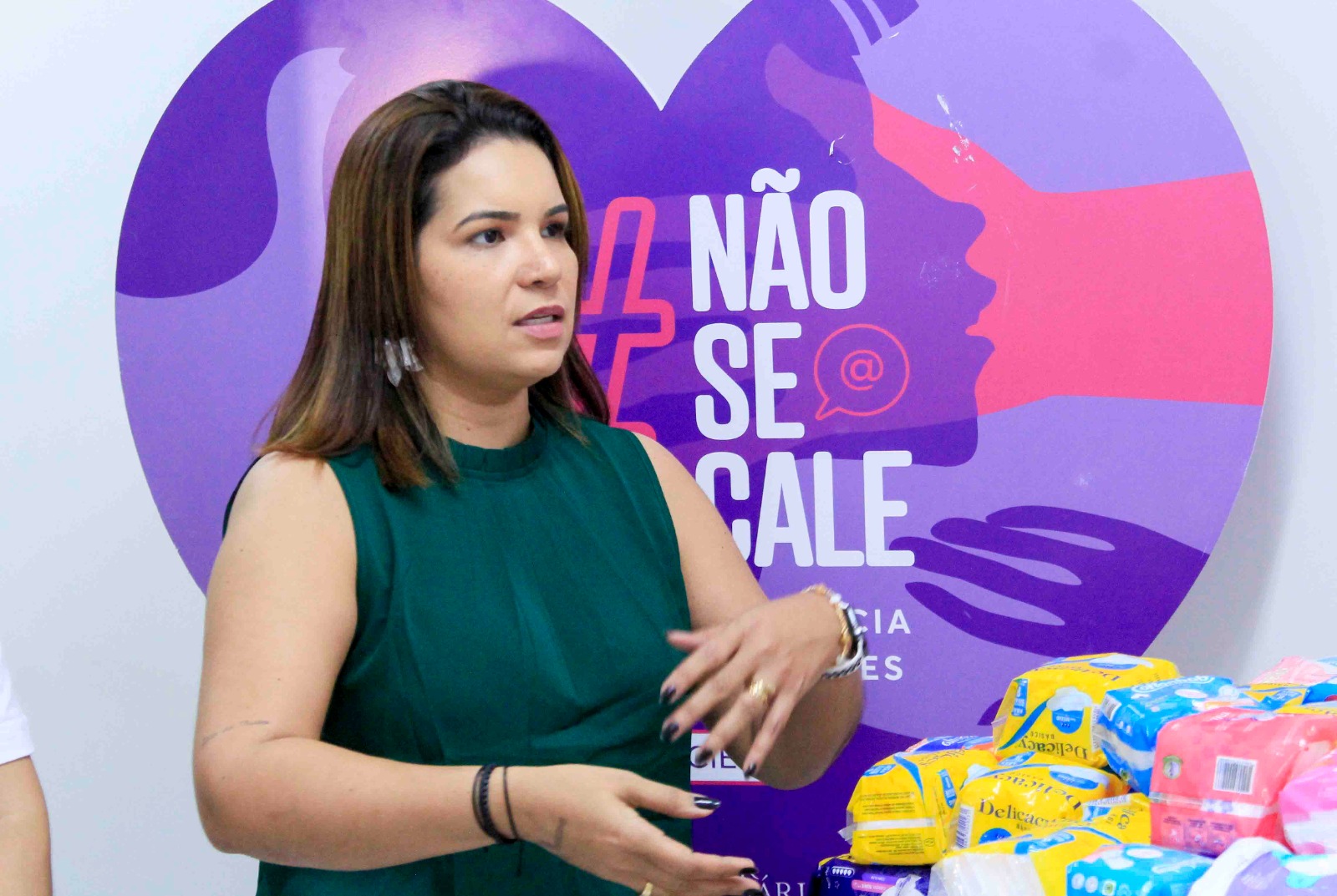 Érika Lima, coordenadora da Casa da Mulher Alagoana.