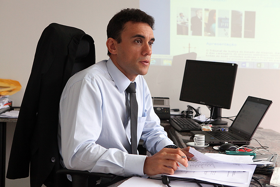 José Baptista dos Santos Neto, diretor adjunto de Tecnologia da Informação do TJ/AL