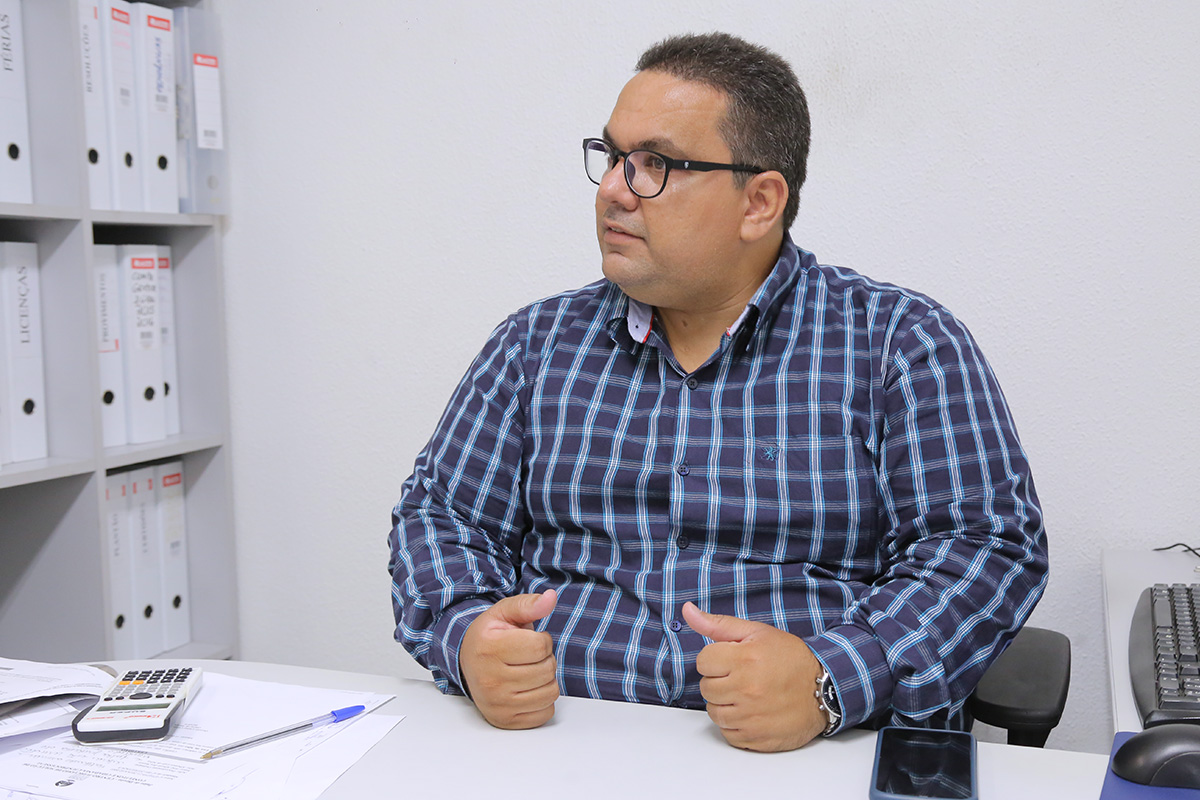 Gustavo Macedo, coordenador da Central de Mandados da Capital