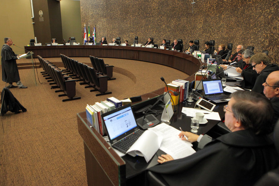 Pleno do Tribunal de Justiça de Alagoas em sessão ordinária nesta terça-feira (25). (Foto: Caio Loureiro).