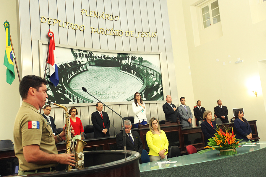 Evento ocorreu na tarde desta segunda (23), na ALE. Foto: Anderson Moreira