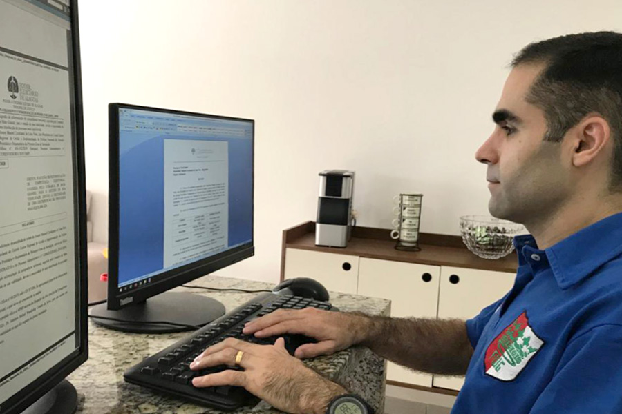 Leonardo Machado, servidor da secretária-geral da CGJ.