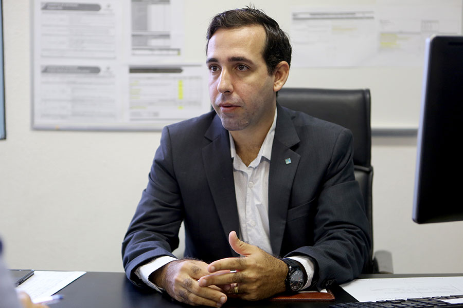 Diretor Vagner Herculano Souza.