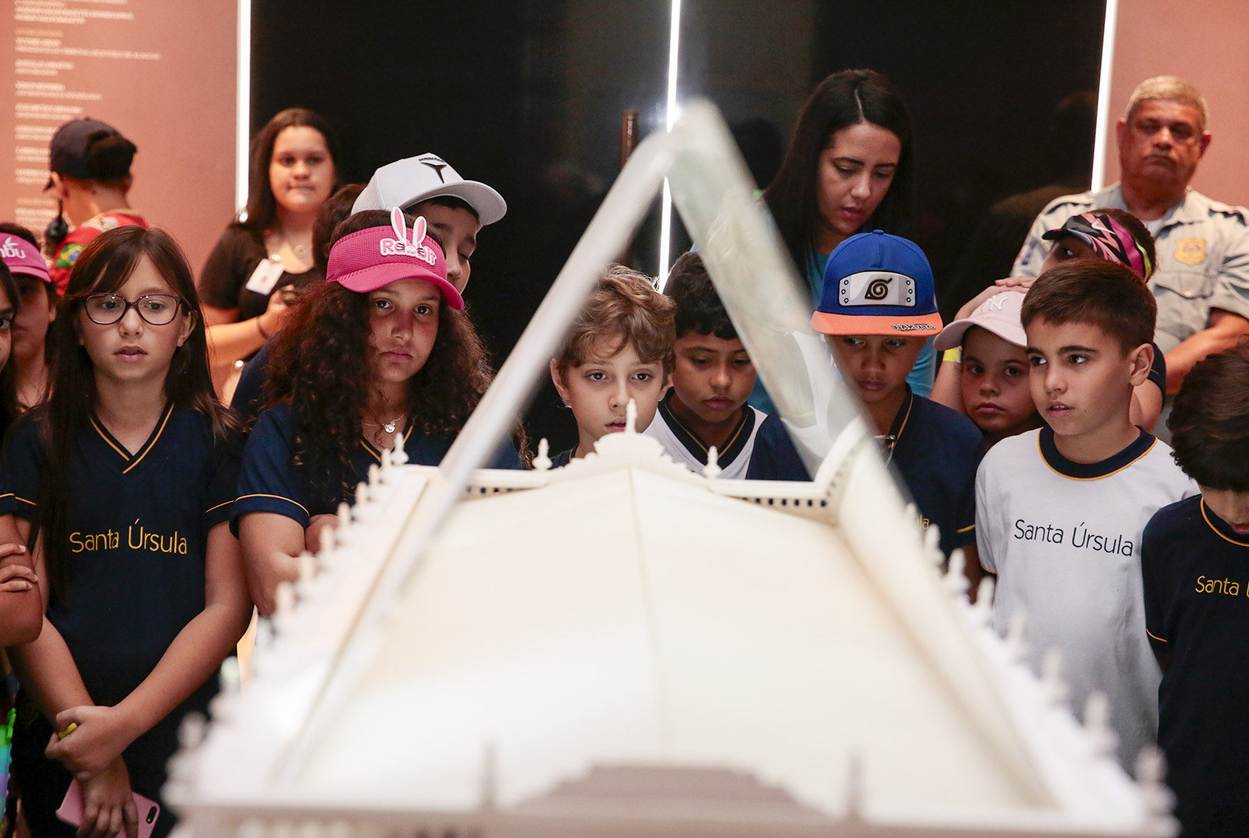 Alunos do Colégio Santa Úrsula aprendem de forma lúdica sobre o Judiciário.