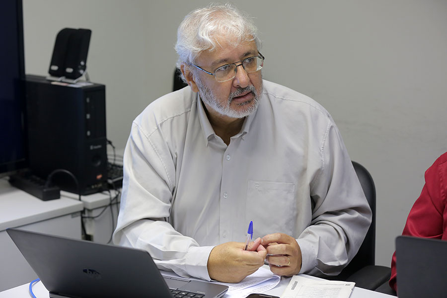 Servidor Alexandre Caiado, do Núcleo Socioambiental da APMP.