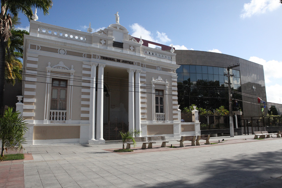 Sede do Tribunal de Justiça de Alagoas, no Centro de Maceió.