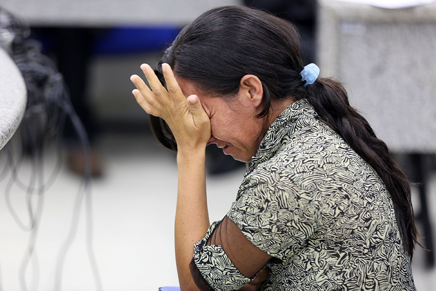 Jossefa Menezes da Silva, mãe do bebê.