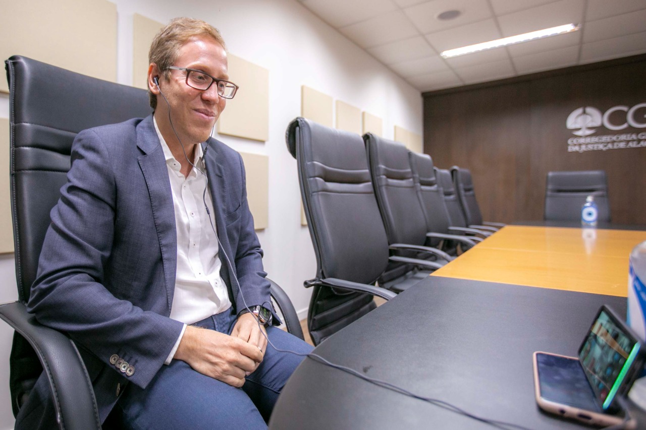 Juiz Coordenador do Extrajudicial, Anderson Passos.