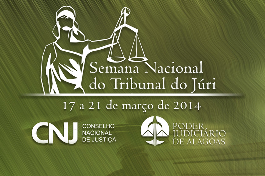 Magistrados e operadores da Justiça unem esforços para realização de julgamentos. Arte: CNJ