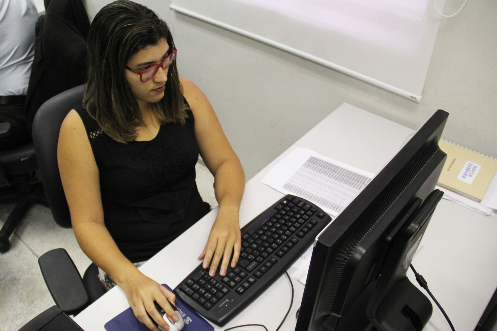 Maria Izadora colabora com os trabalhos do Núcleo Socioambiental do TJ/AL.