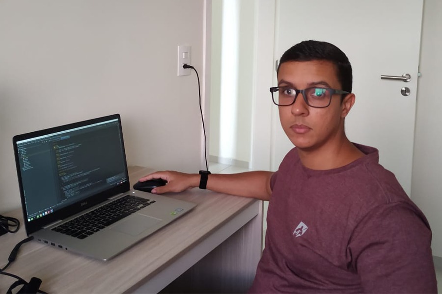 Felipe Alexandre, servidor da Coordenação do Selo Digital