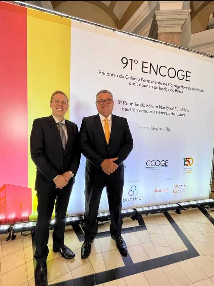 Juiz Anderson Passos e corregedor Domingos Neto.