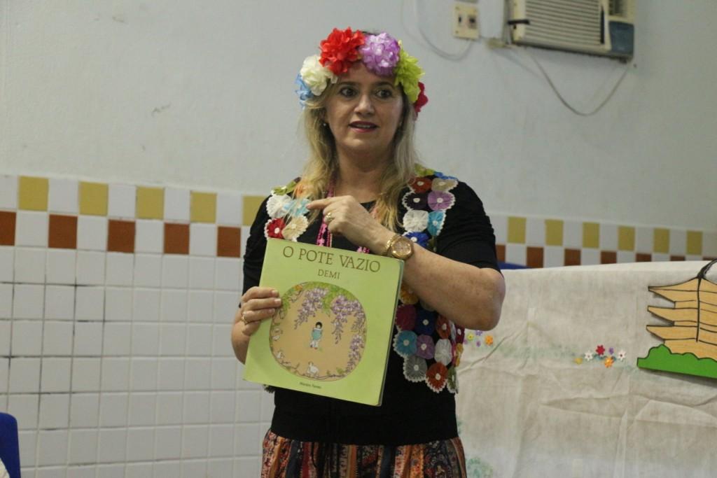 Maria da Conceição é servidora do Programa Cidadania e Justiça na Escola, da Esmal.