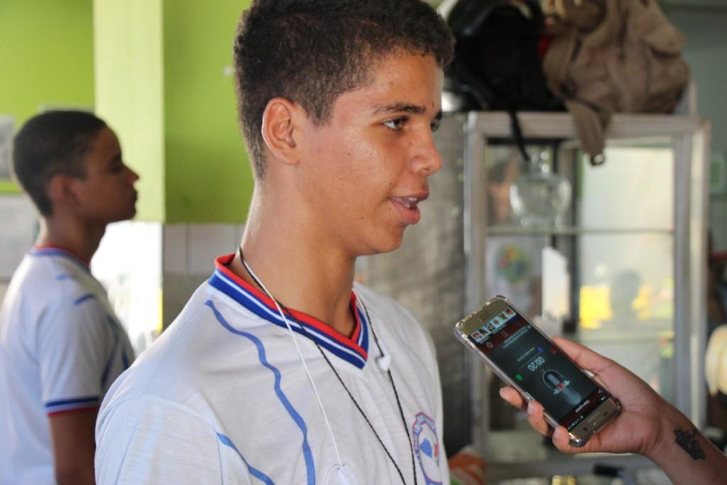 Alan Santos da Silva. Foto: Mathilde Van Brussel