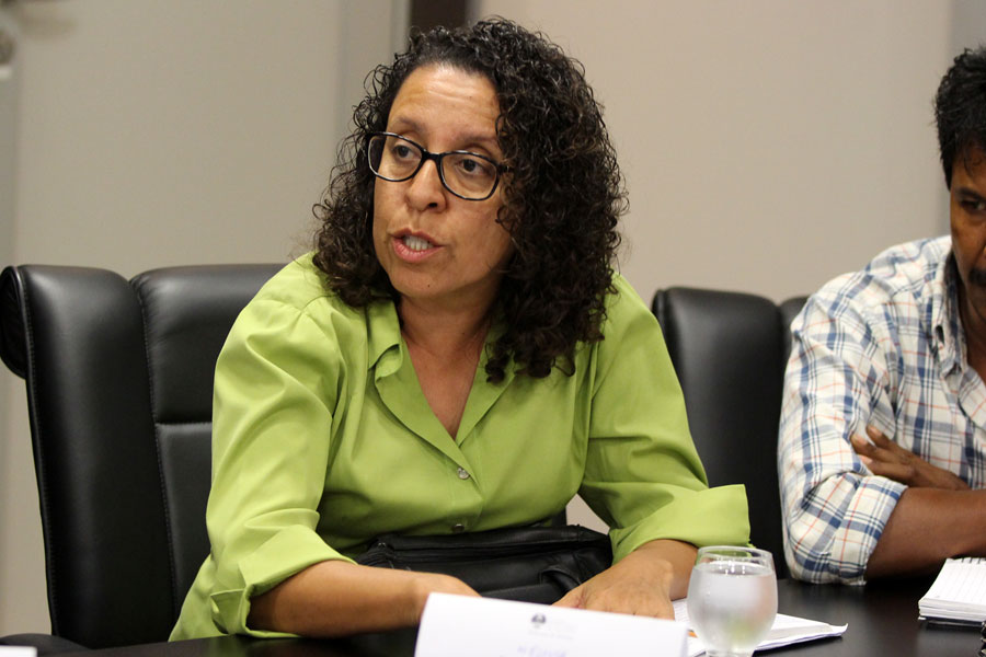 Heloísa Amaral, representante da Comissão Pastoral da Terra