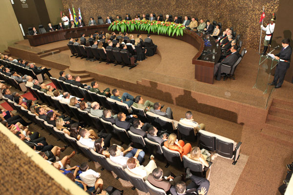Cerimônia de posse dos 27 novos juízes substitutos do Poder Judiciário alagoano, em 15/10/2010