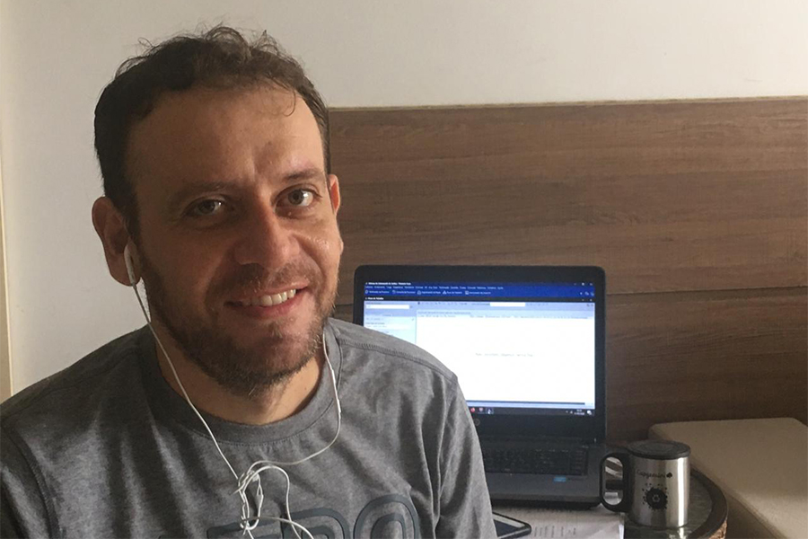 Luiz Henrique Higino Buarque, servidor do SAJ.