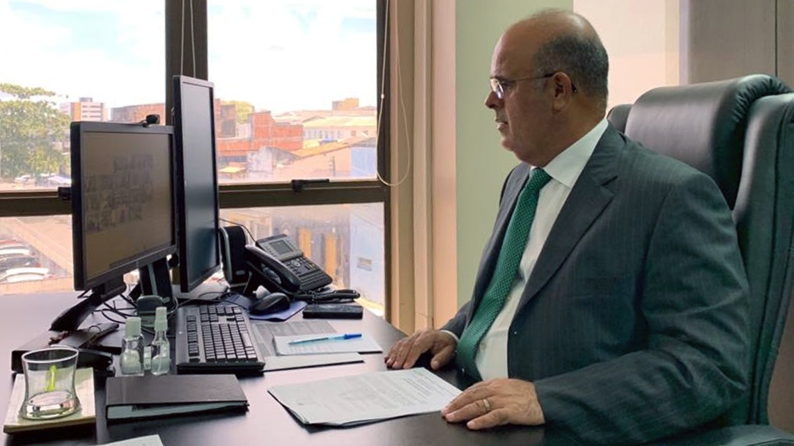 Corregedor-geral da Justiça, desembargador Fernando Tourinho.