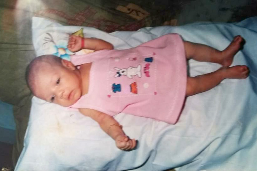 Kívia mora com dona Maria José desde o seu terceiro dia de vida.