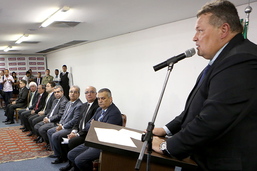 O novo secretário de Defesa Social do Estado de Alagoas, coronel Lima Júnior.