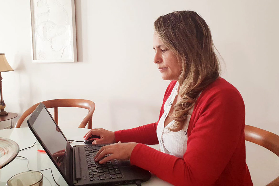 Luciana Lima, servidora da Divisão de Processos Disciplinares da CGJ.