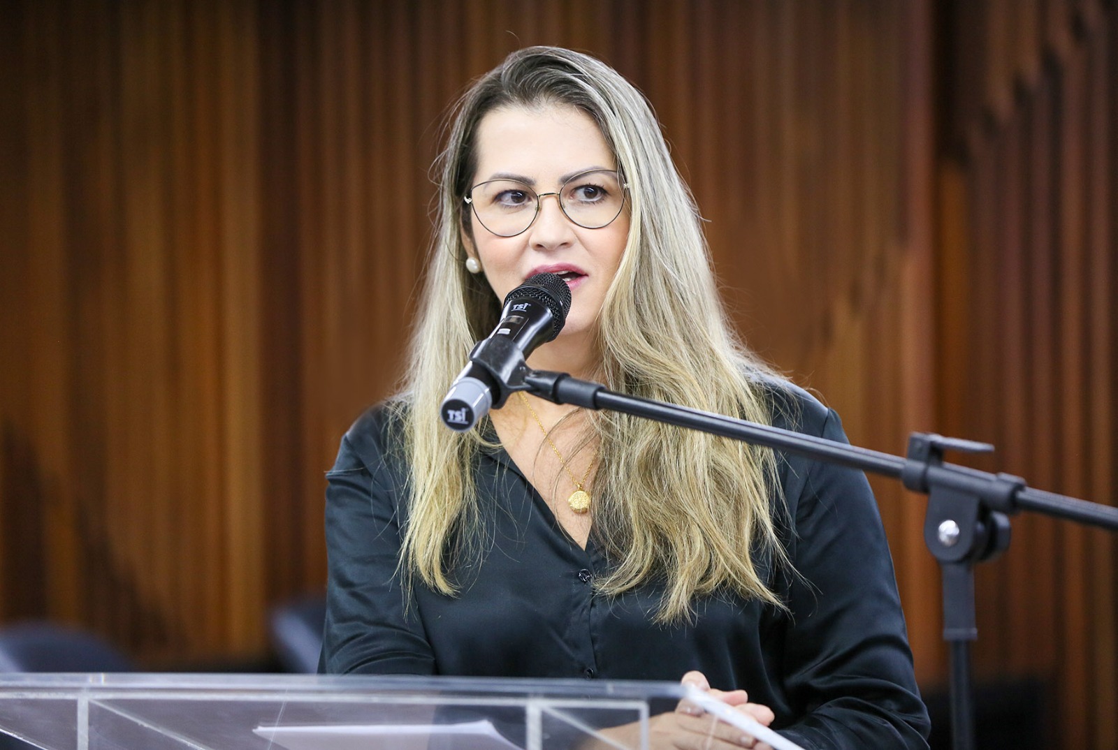 Juíza Emanuela Porangaba.
