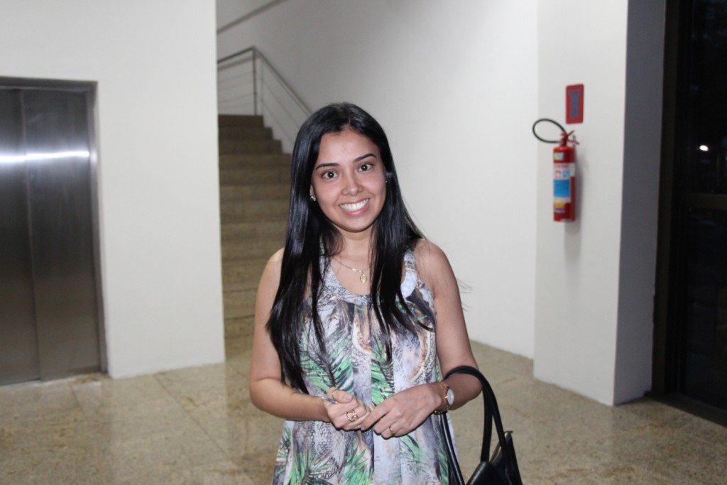 Estudante Patrícia Bandeira Carrilho.