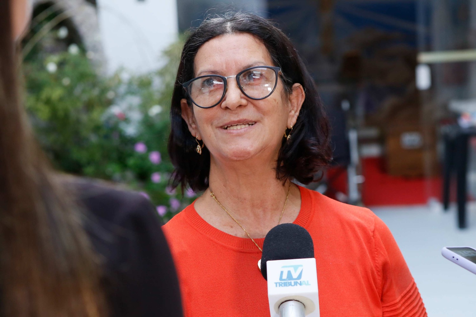 Vera Lúcia, pedagoga da Casa de Acolhimento Mãe das Graças