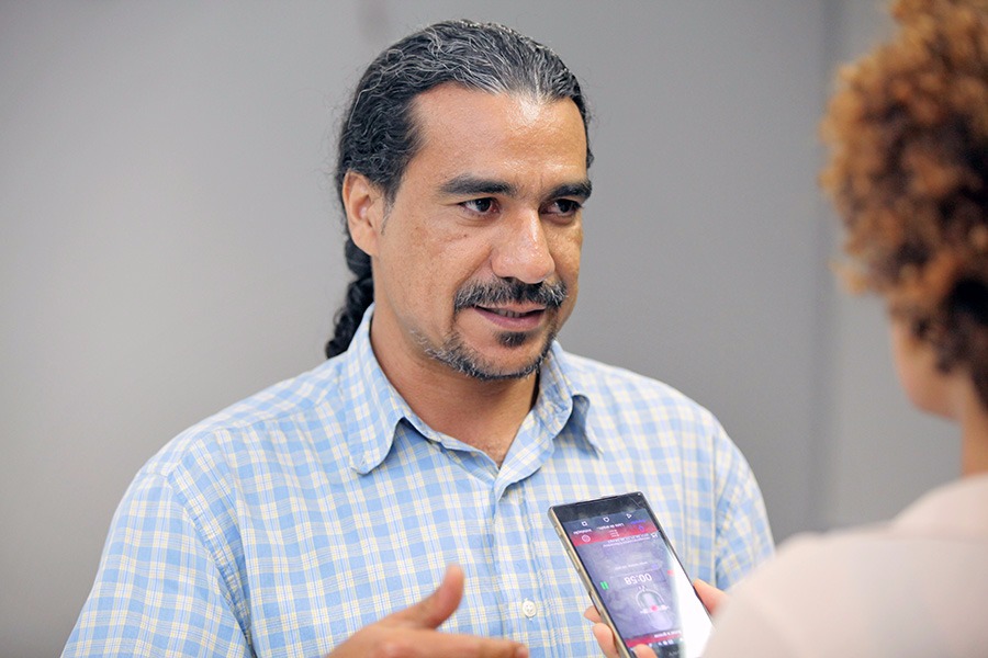 Cássio Costa de Lima, diretor da Escola Estadual Teotônio Vilela.