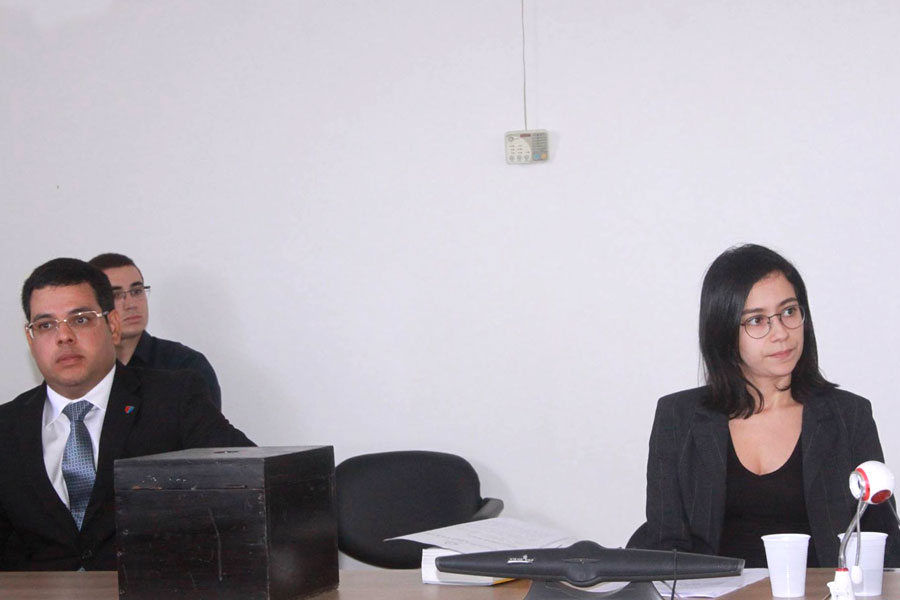 Juíza Luana Cavalcante presidiu o julgamento, na última quarta-feira (16). Foto: Edson Silva