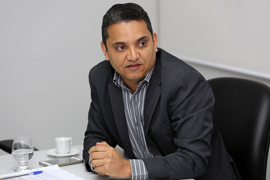 Servidor Clóvis Gomes, Assessor-chefe da Assessoria de Planejamento e Modernização do Poder Judiciário.