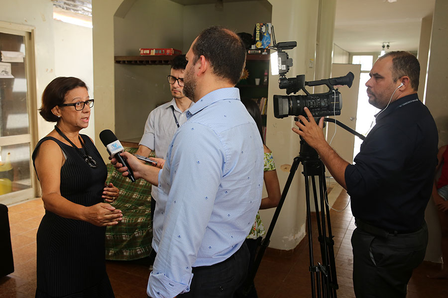 TV Tribunal entrevista juíza Fátima Pirauá.