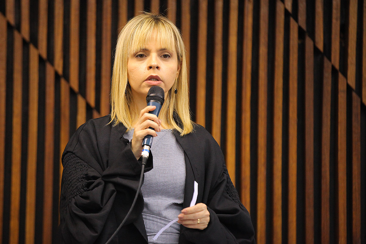 Juíza Lorena Carla Sotto-Mayor.