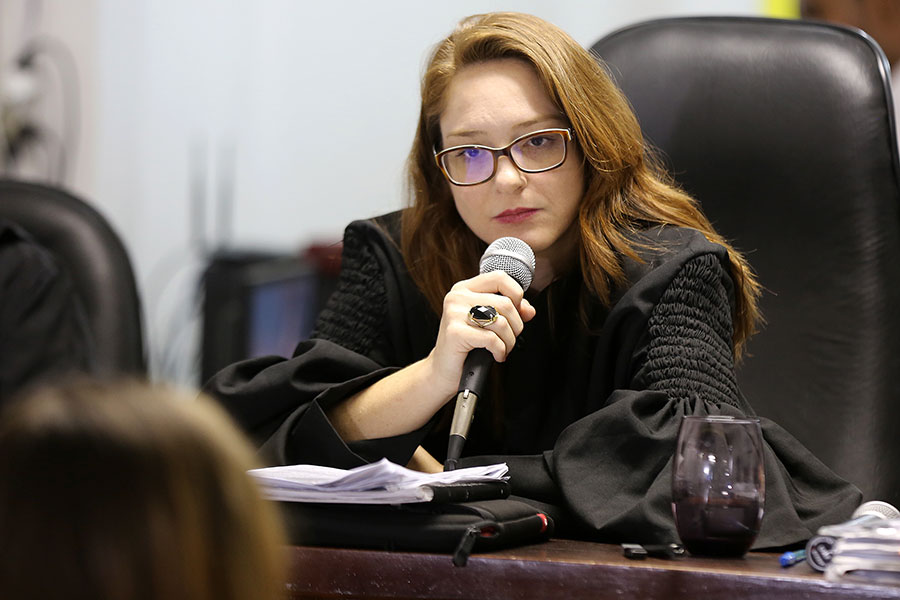 Juíza Laila Kerckhoff, titular da Comarca de Piaçabuçu.