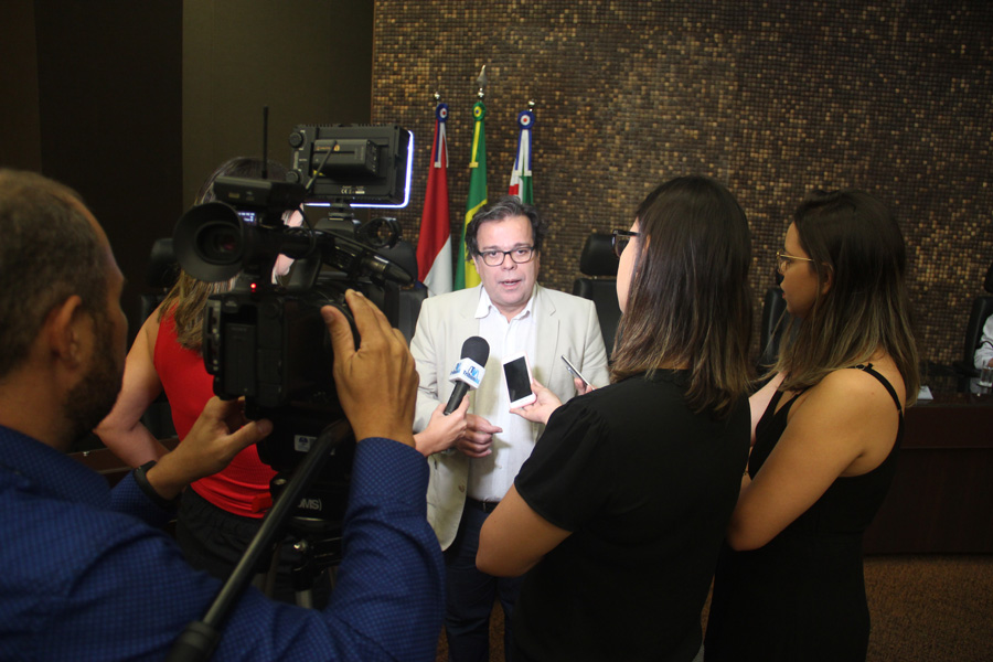 Presidente Tutmés Airan concede entrevista à Diretoria de Comunicação do TJAL.