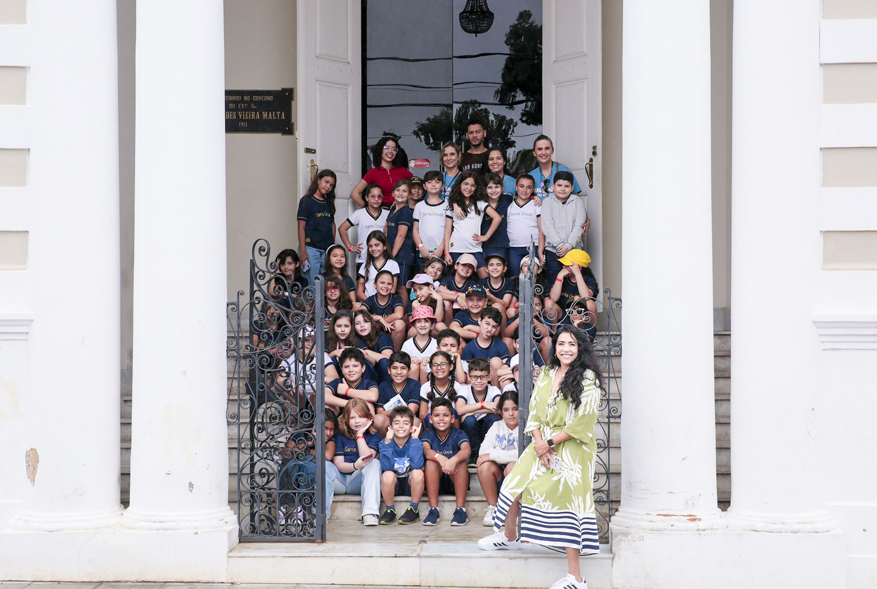 Alunos do Colégio Santa Úrsula aprendem de forma lúdica sobre o Judiciário.