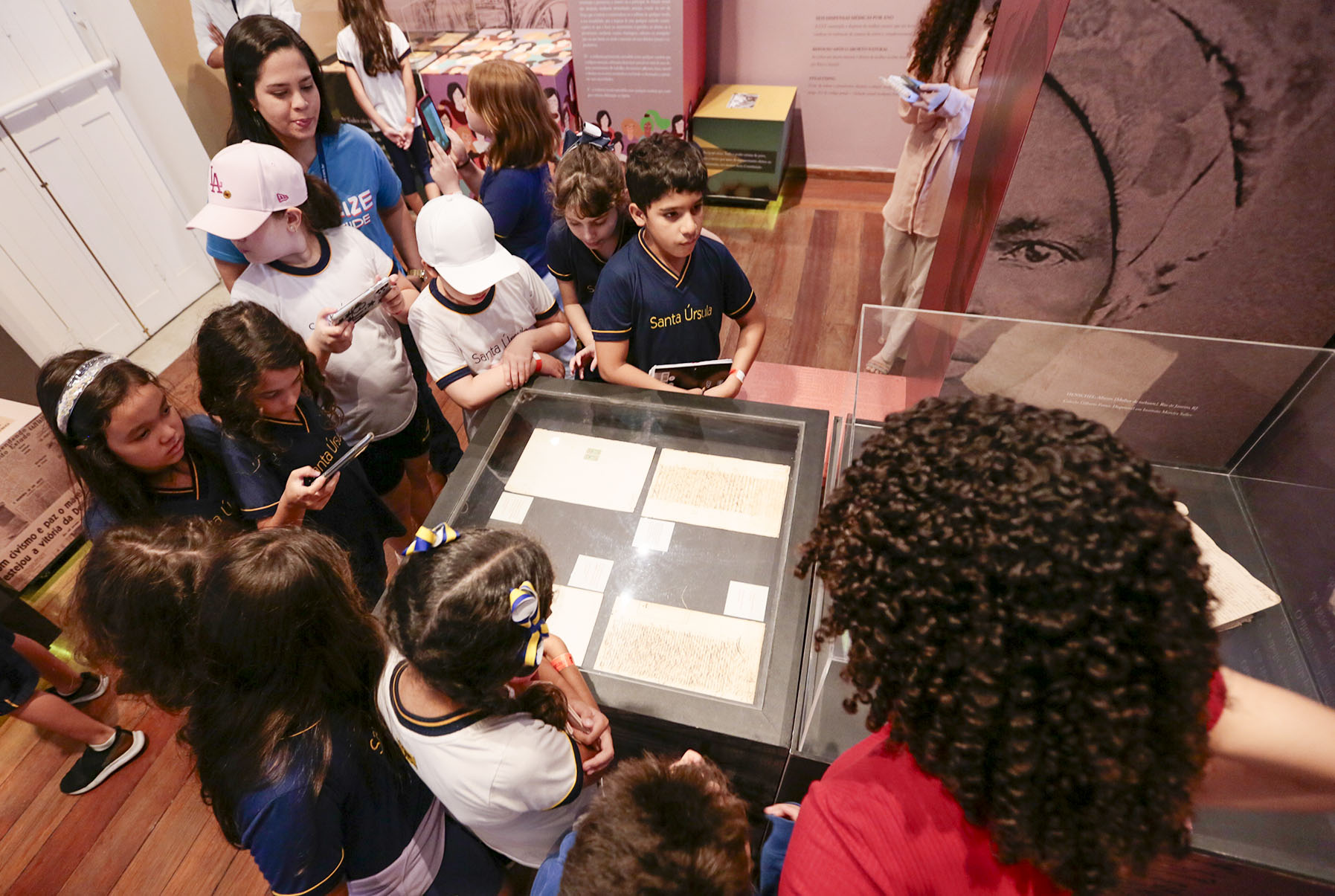 Alunos do Colégio Santa Úrsula aprendem de forma lúdica sobre o Judiciário.
