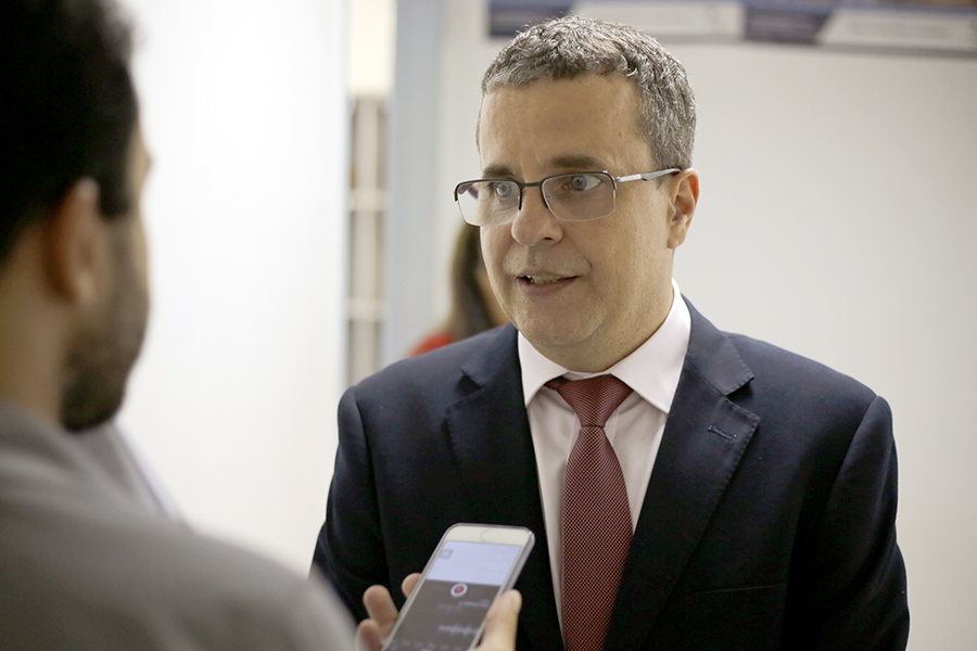Juiz José Miranda, coordenador do CJUS.