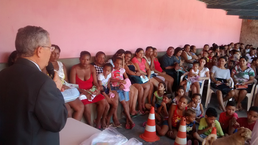 Escola Audival Amélio - palestrante juiz Paulo Zacarias