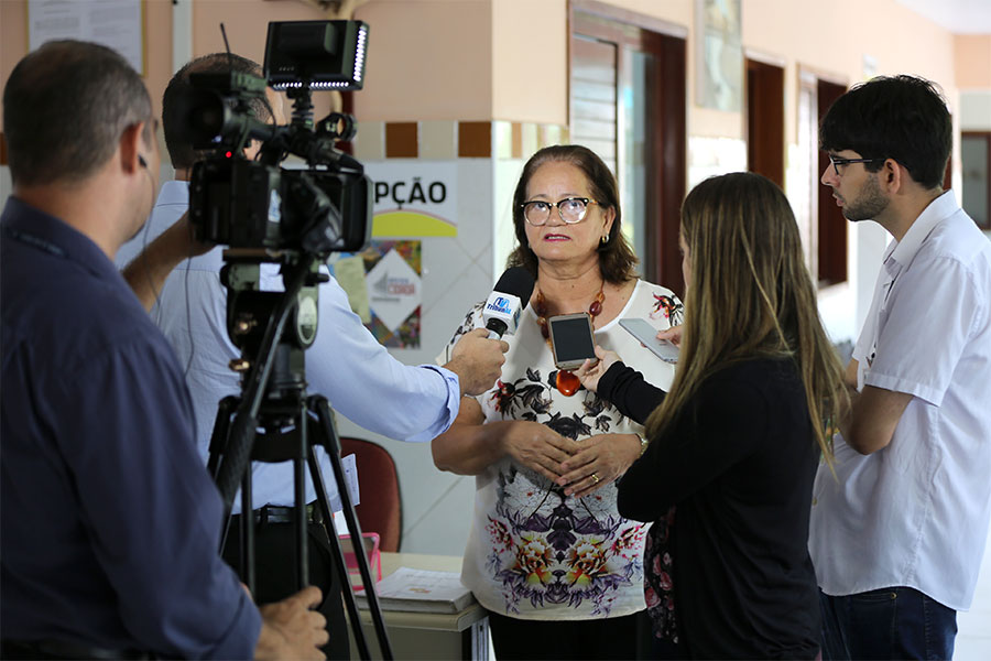 Solange Leopoldino, coordenadora administrativa da Casa.