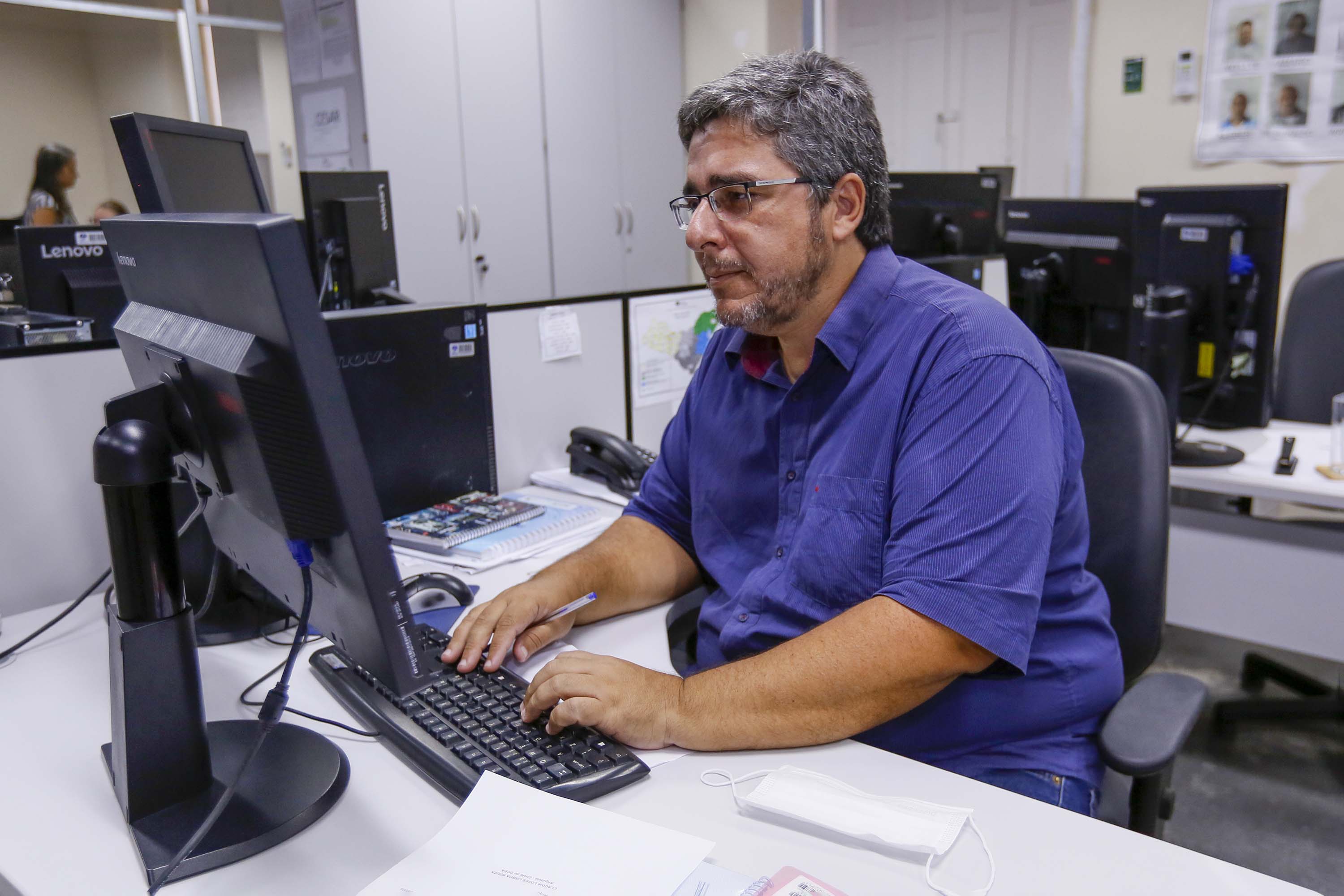 Rodrigo Evaristo, coordenador de Manutenção do DCEA