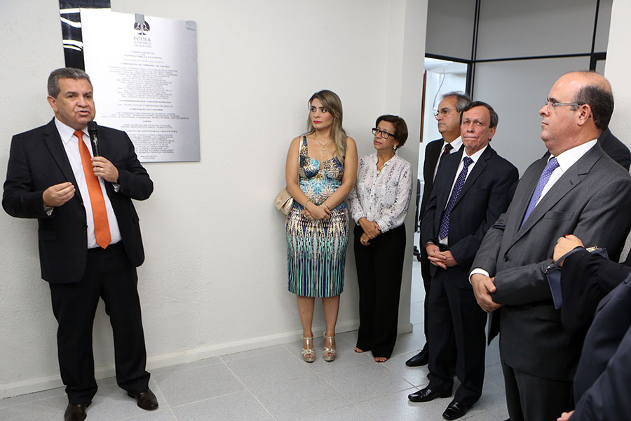 Presidente Washington Luiz destacou que o Juizado também será um espaço para conciliação. Foto: Caio Loureiro