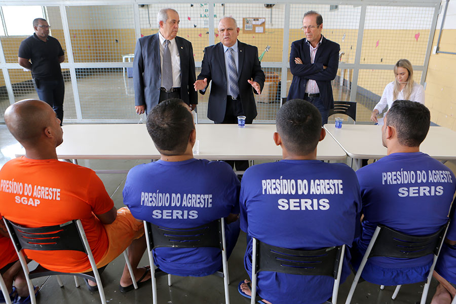 O desembargador Otávio Praxedes, supervisor do Grupo de Monitoramento e Fiscalização do Sistema Carcerário (GMFs).
