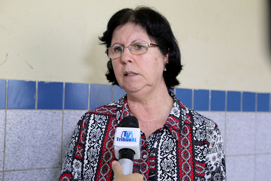 Maria do Socorro Paixão, representante da Escola Judiciária do TRE-AL.
