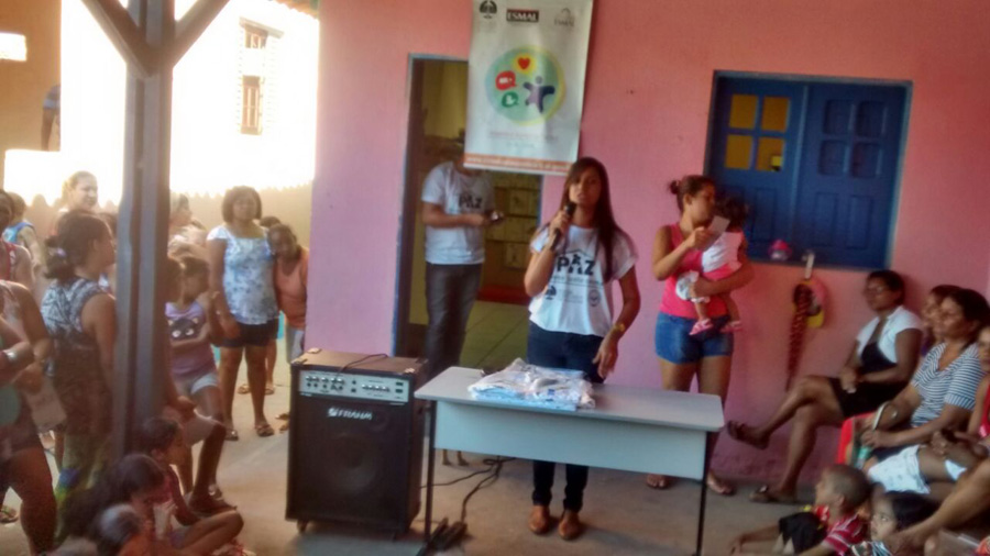Escola Audival Amélio - palestrante juiz Paulo Zacarias