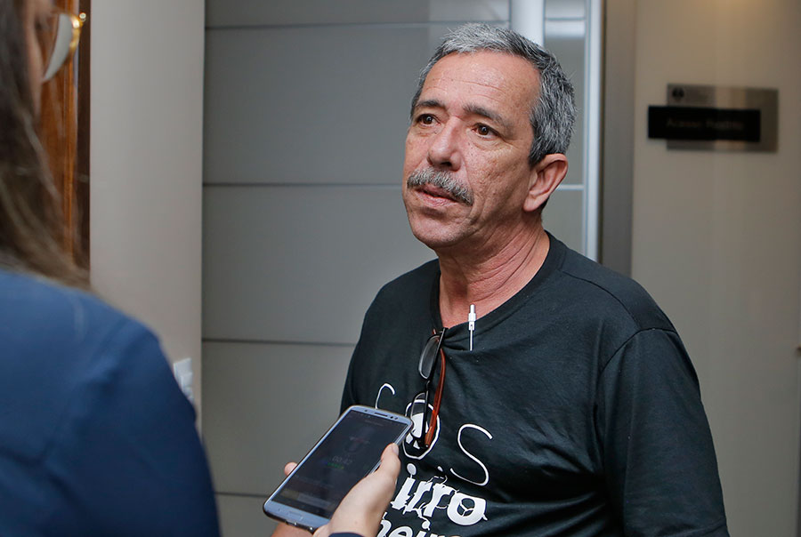 Geraldo Castro Júnior, representante do SOS Pinheiro