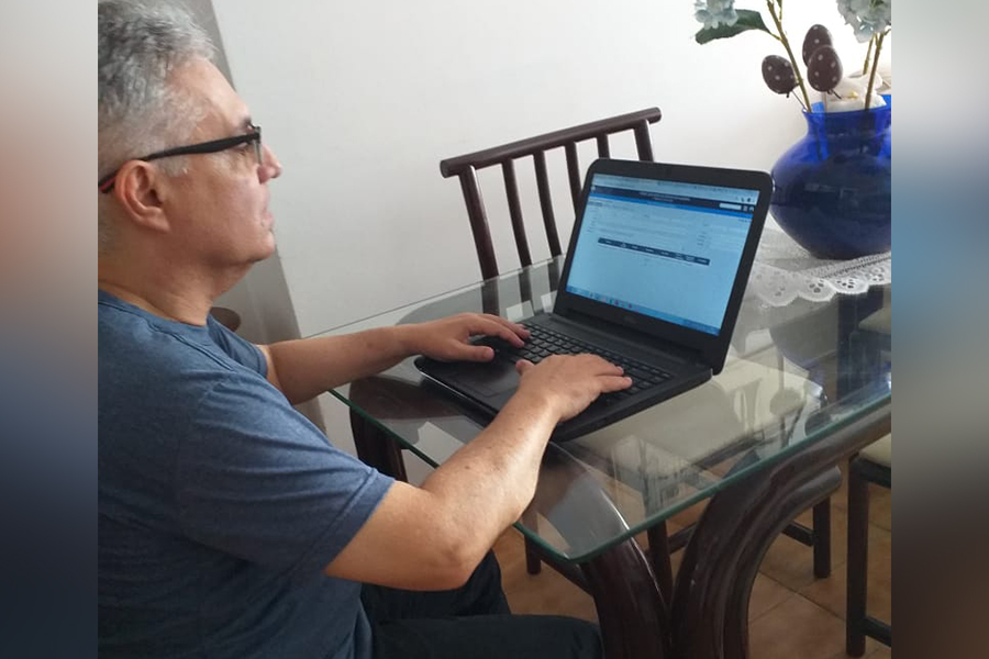 Gilderto Miguel Castelo, servidor da Divisão de Juízes/REMIP.